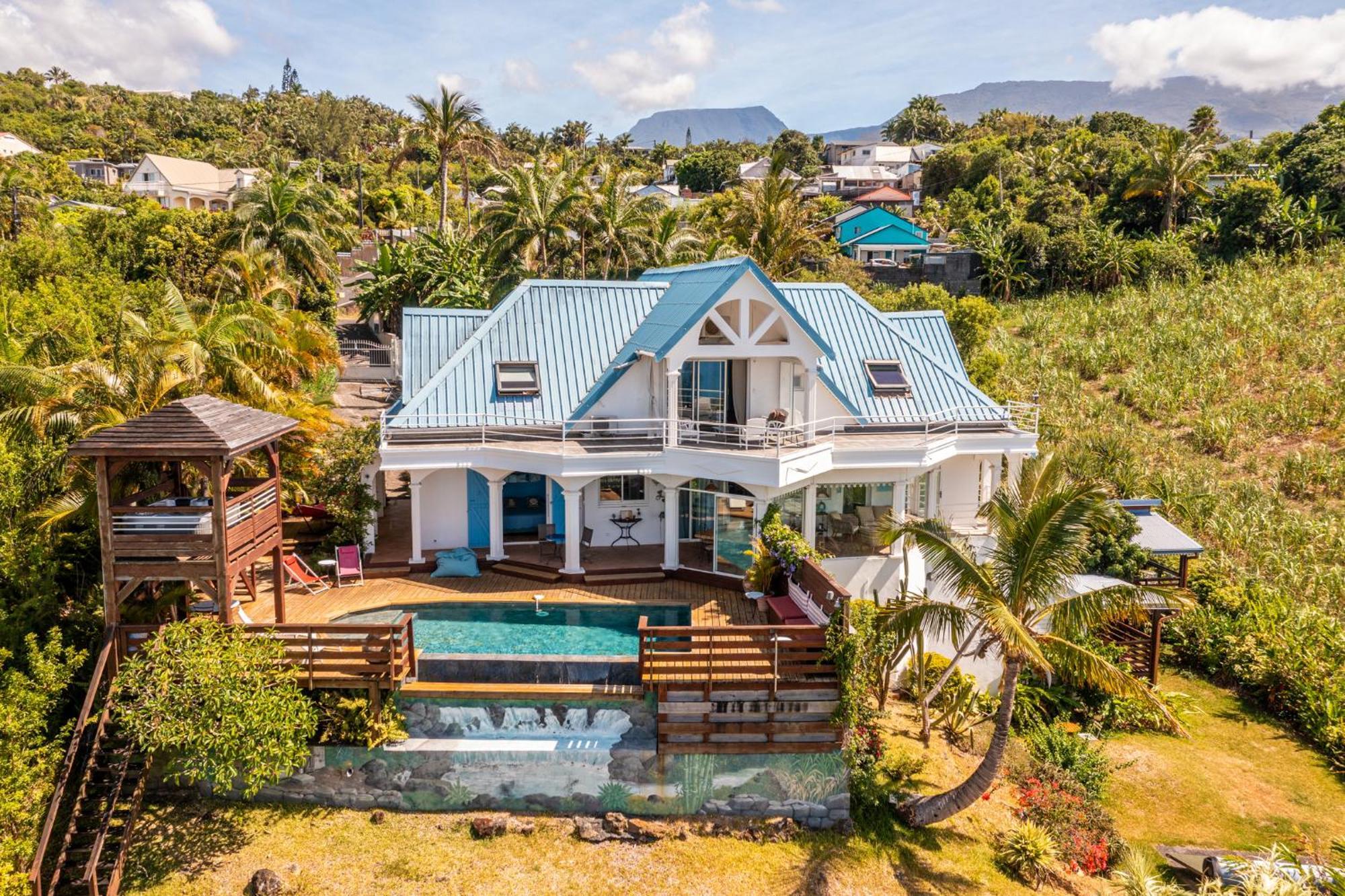 La Plantation côté sud Acomodação com café da manhã Saint-Joseph Exterior foto